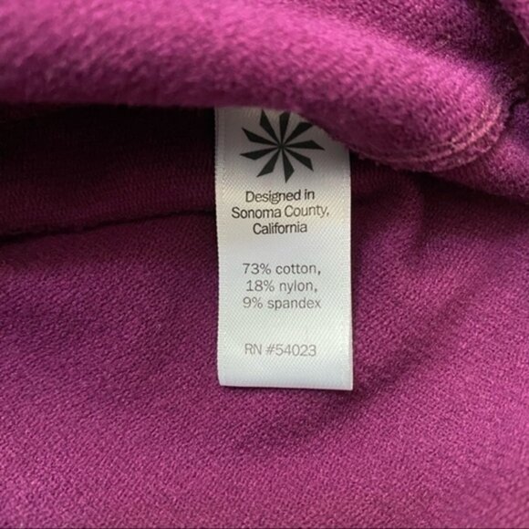 Athleta Sentry Drawstring Hoodie in Maroon Women Size XXS - Picture 11 of 11